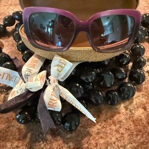 Maui Jim Purple and Black Sunglasses Sporty Design